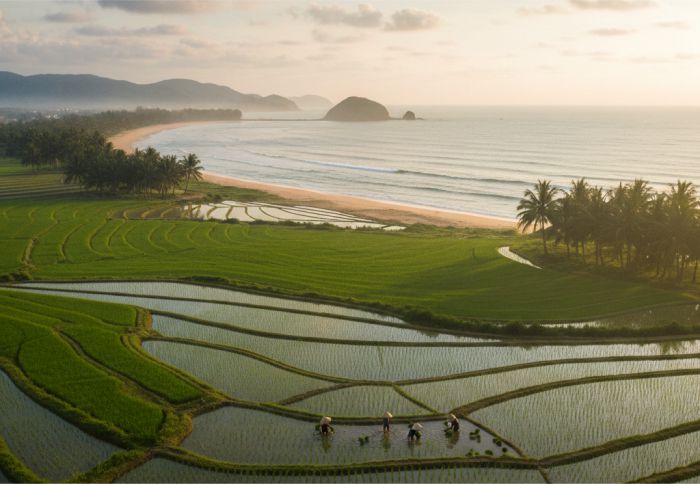 An Lương – dải đất hẹp giữa biển và ruộng