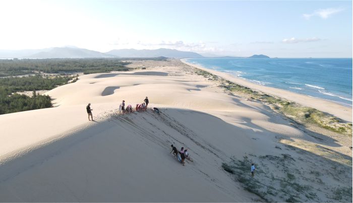 Biển Vũng Bồi – vùng biển hiền lành của An Lương