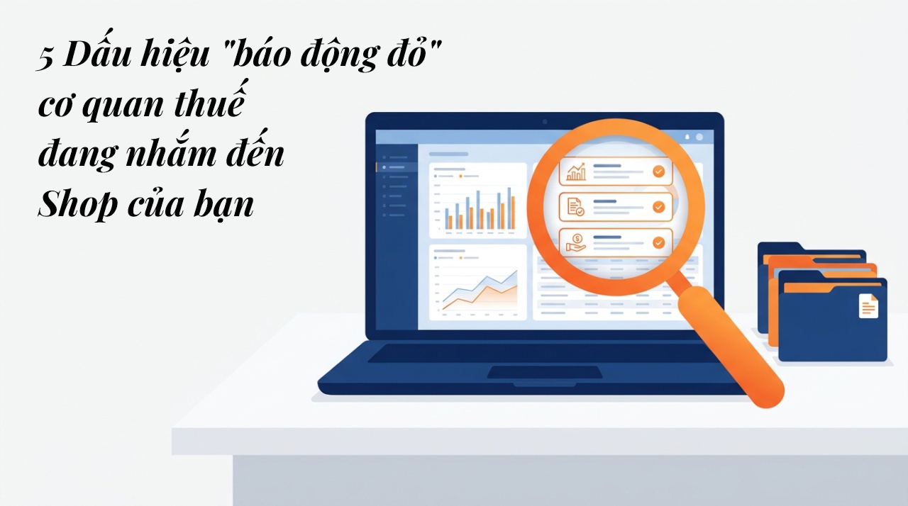 5 Dấu hiệu bị Truy thu thuế TMĐT 2026 & Cách xử lý