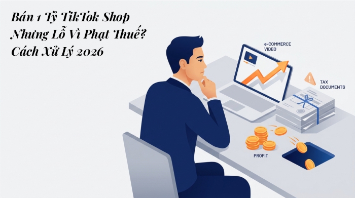 Bán 1 Tỷ TikTok Shop Nhưng Lỗ Vì Phạt Thuế? Cách Xử Lý 2026