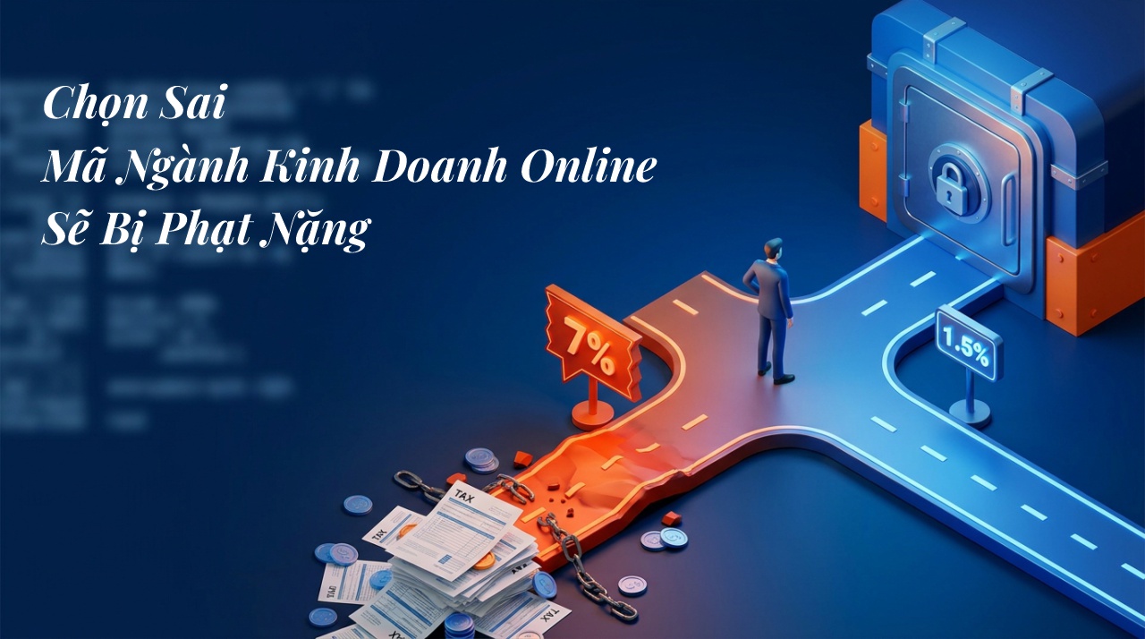 Chọn Sai Mã Ngành Kinh Doanh Online Phạt Nặng