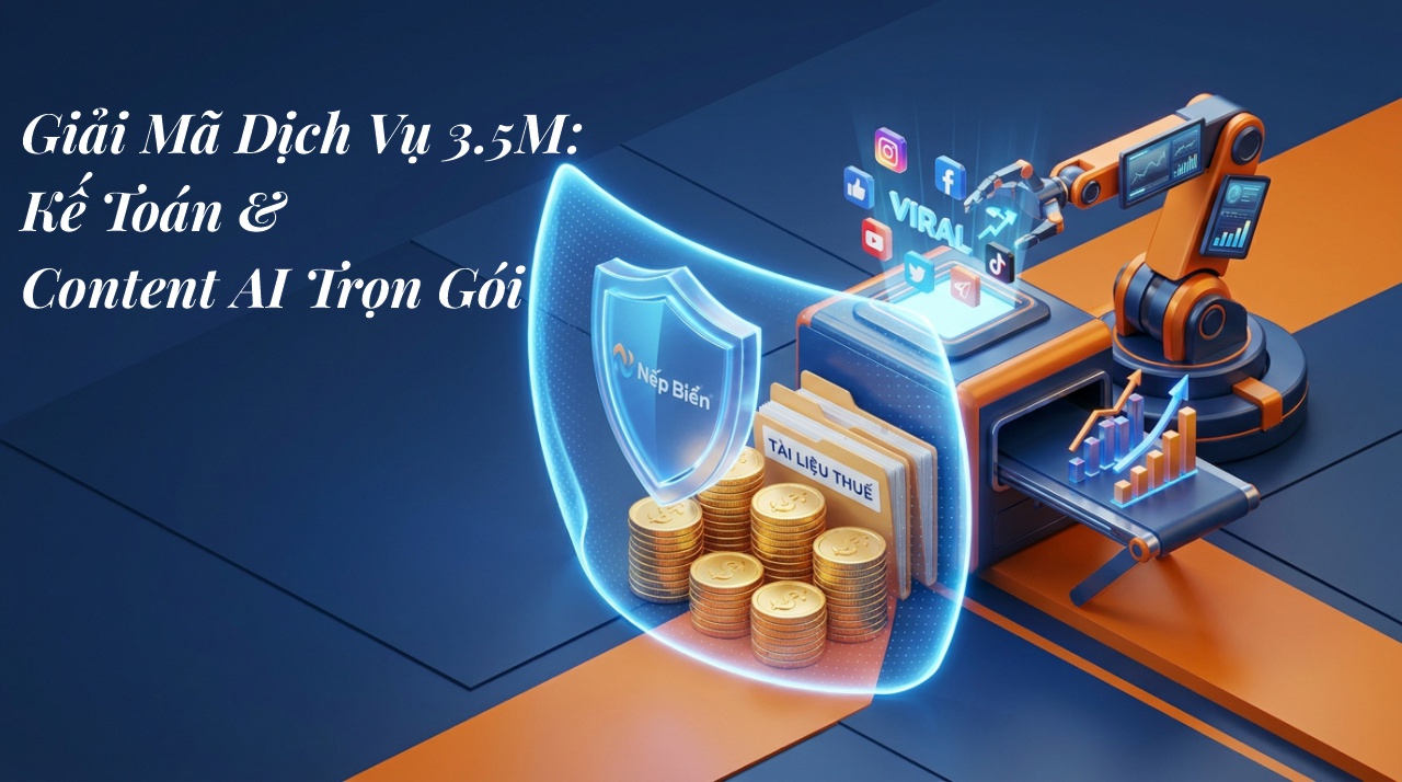 Giải Mã Dịch Vụ Nếp Biển 3.5M: Kế Toán & Content AI Trọn Gói