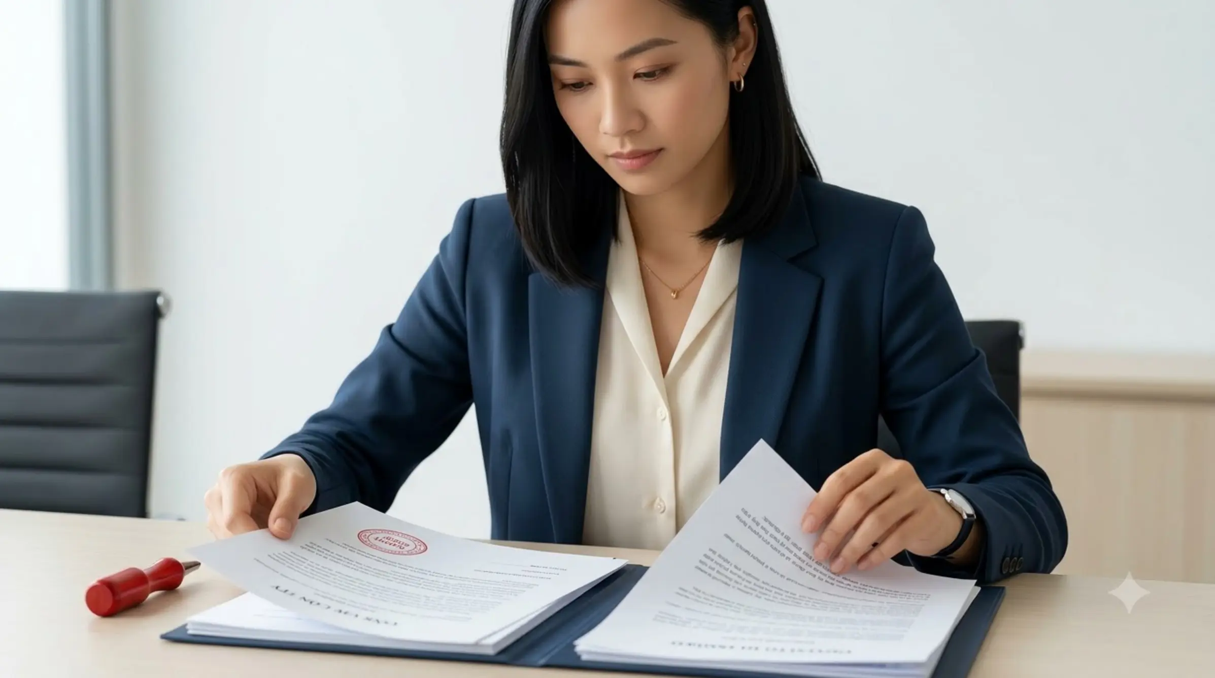 Chị Ba số hóa chứng từ kế toán trên máy scan